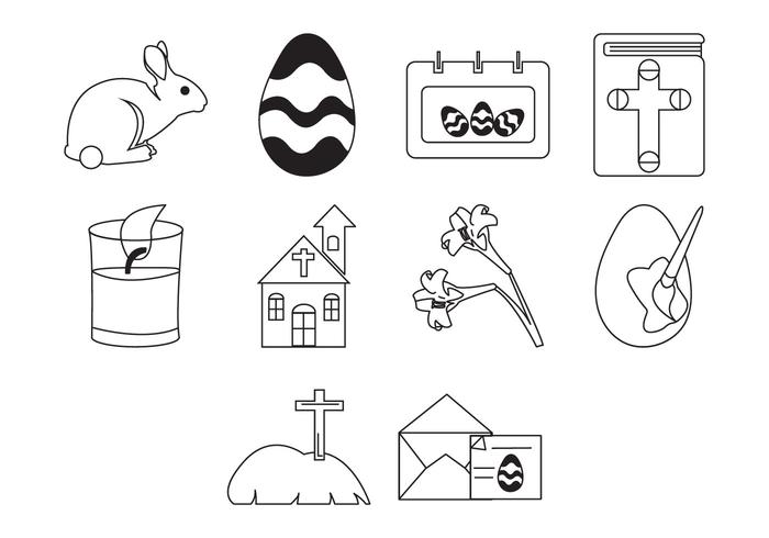 Free Easter Icon Set Free Easter Icon Set