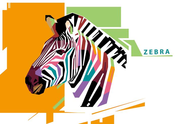 Zebra - wpap vector