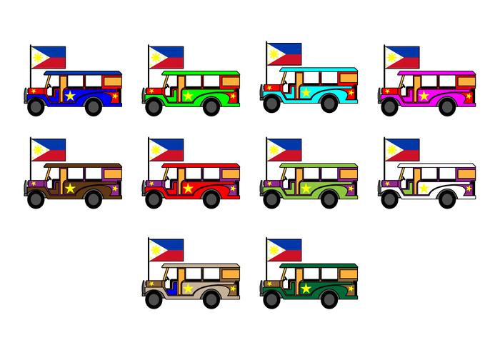 Free Philippine Jeep Icon Vector Free Philippine Jeep Icon Vector