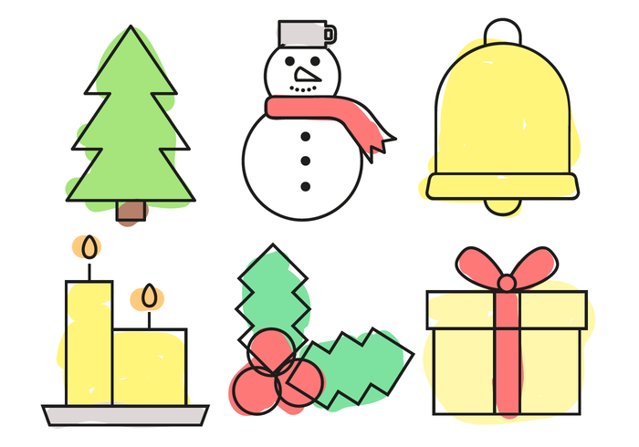 Christmas Elements Vector