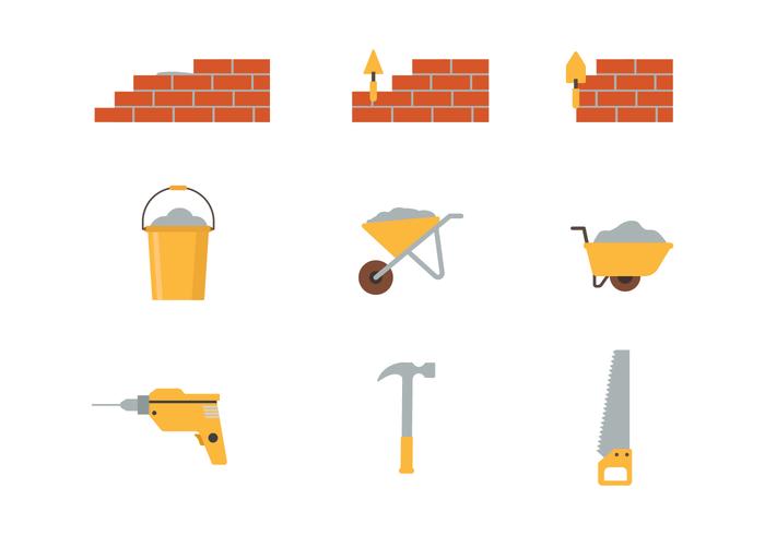 Free Masonry Icons vector