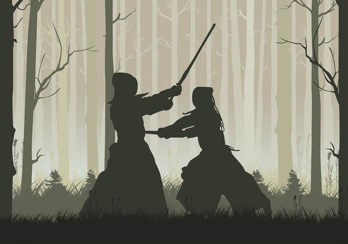 Kendo Forest Vector Libre