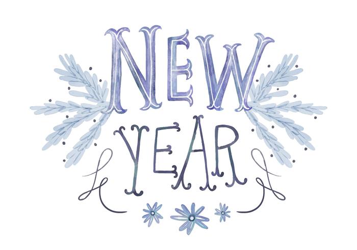 New Year Background vector