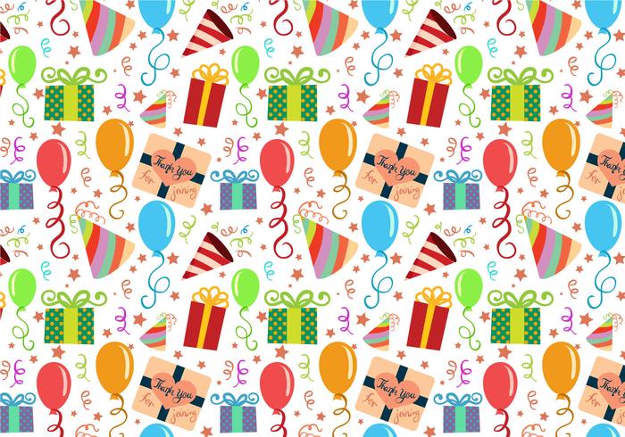 Free Party Pattern Vectors