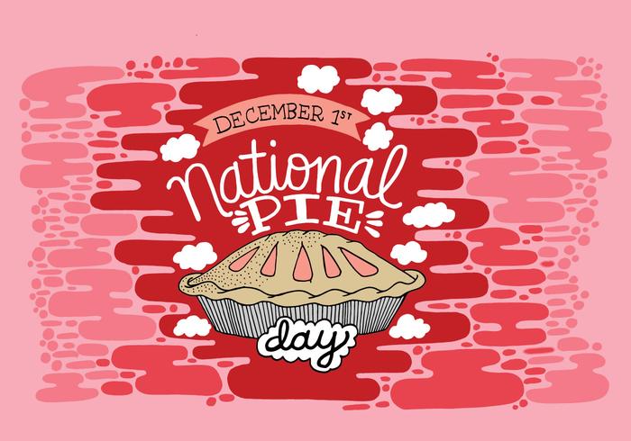 National Pie Day vector