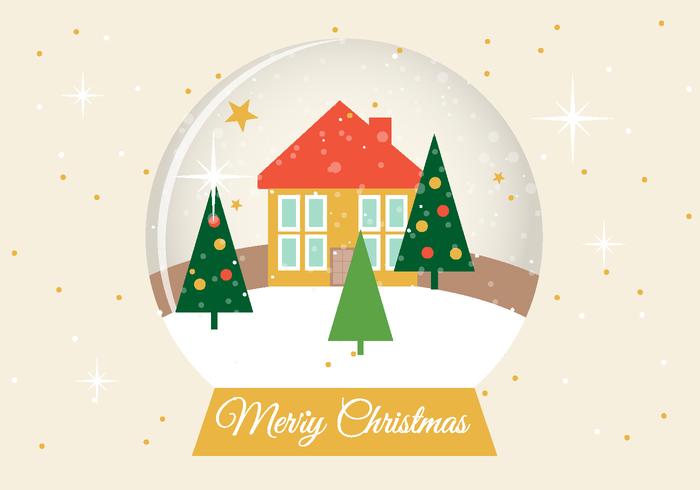 Free Christmas Glass Ball vector