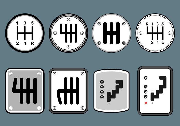 Gear Shift Free Vector