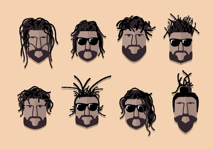 Dreads Culture Vector Dreads Culture Vector