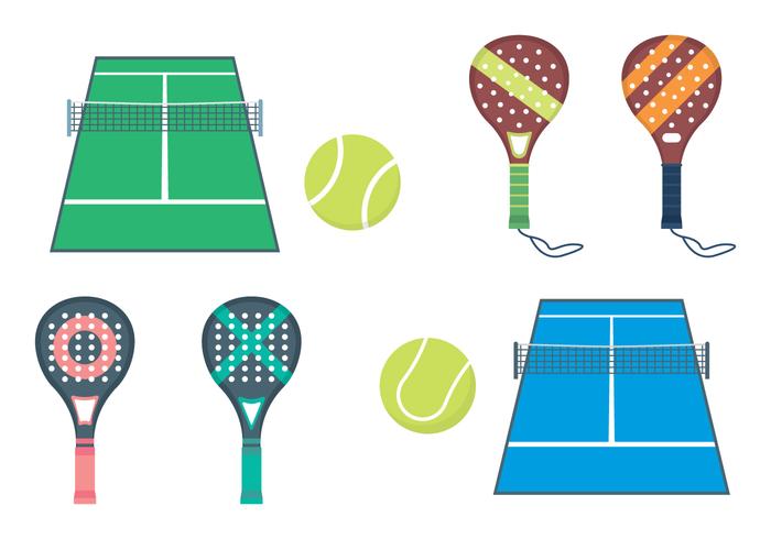 Free Padel Tennis Vector Free Padel Tennis Vector