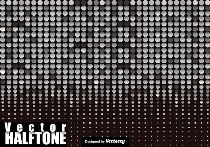 Halftone Vector Backgrounds