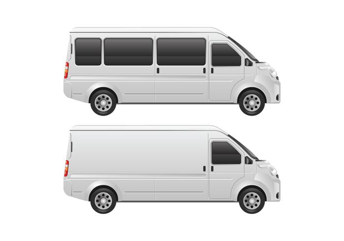 Vector Minibus Template 
