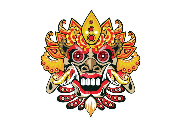 Decorative Barong Vector