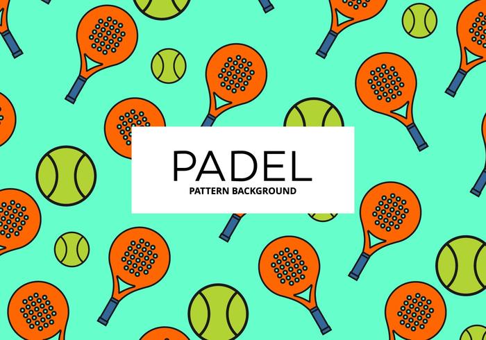 Padel de fondo vector