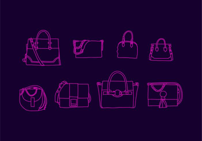 Handbag Collection  vector