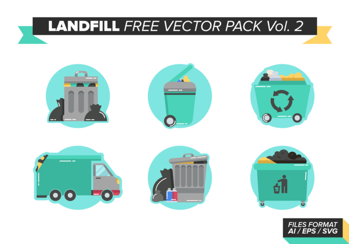 Recycling and Landfill Free Vector Pack Vol. 2 Recycling and Landfill Free Vector Pack Vol. 2