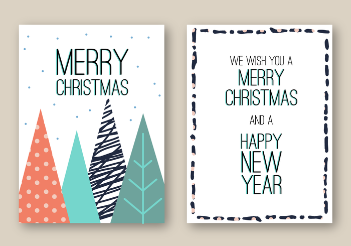 Merry Christmas Card vector