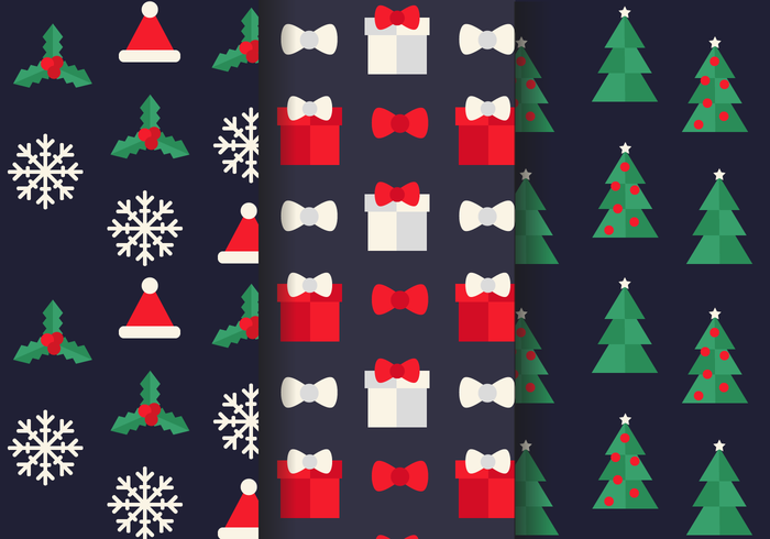 Free Christmas Pattern Vector