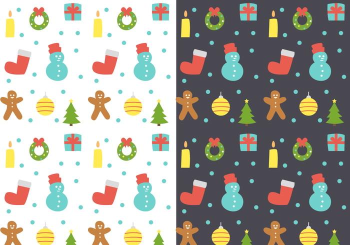 Free Christmas Pattern Vector