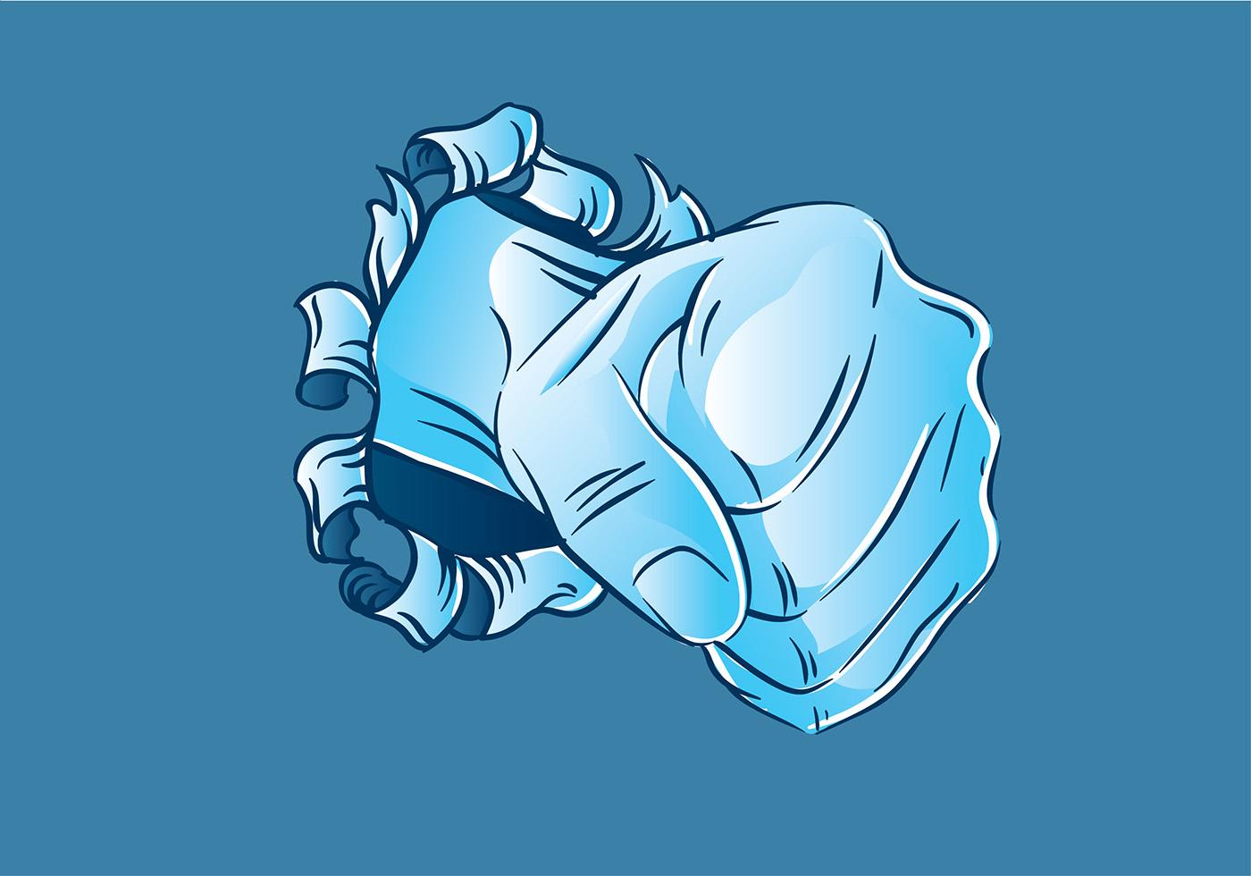 Metal Tear Punch Vector 133631 Vector Art at Vecteezy