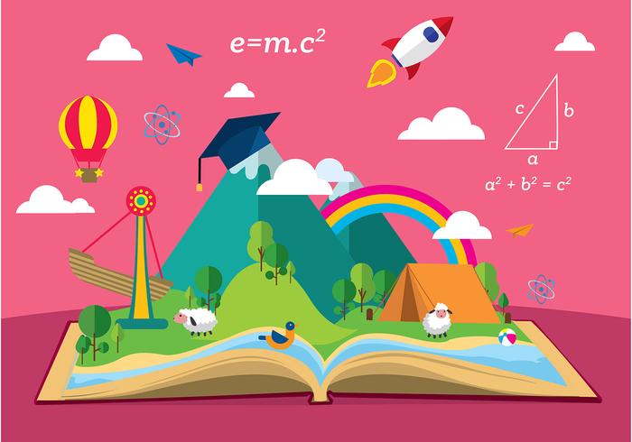 Story Telling Education Vector