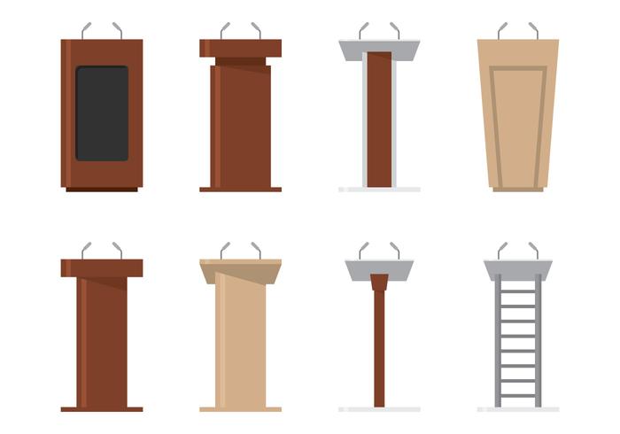 Lectern Vector