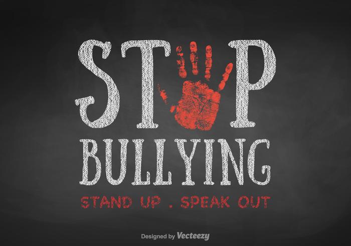 Vector Stop Bullying Background