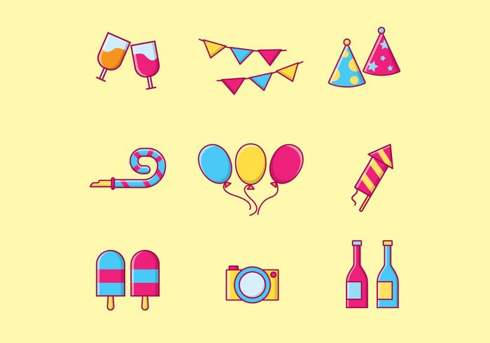 Free Party Vector