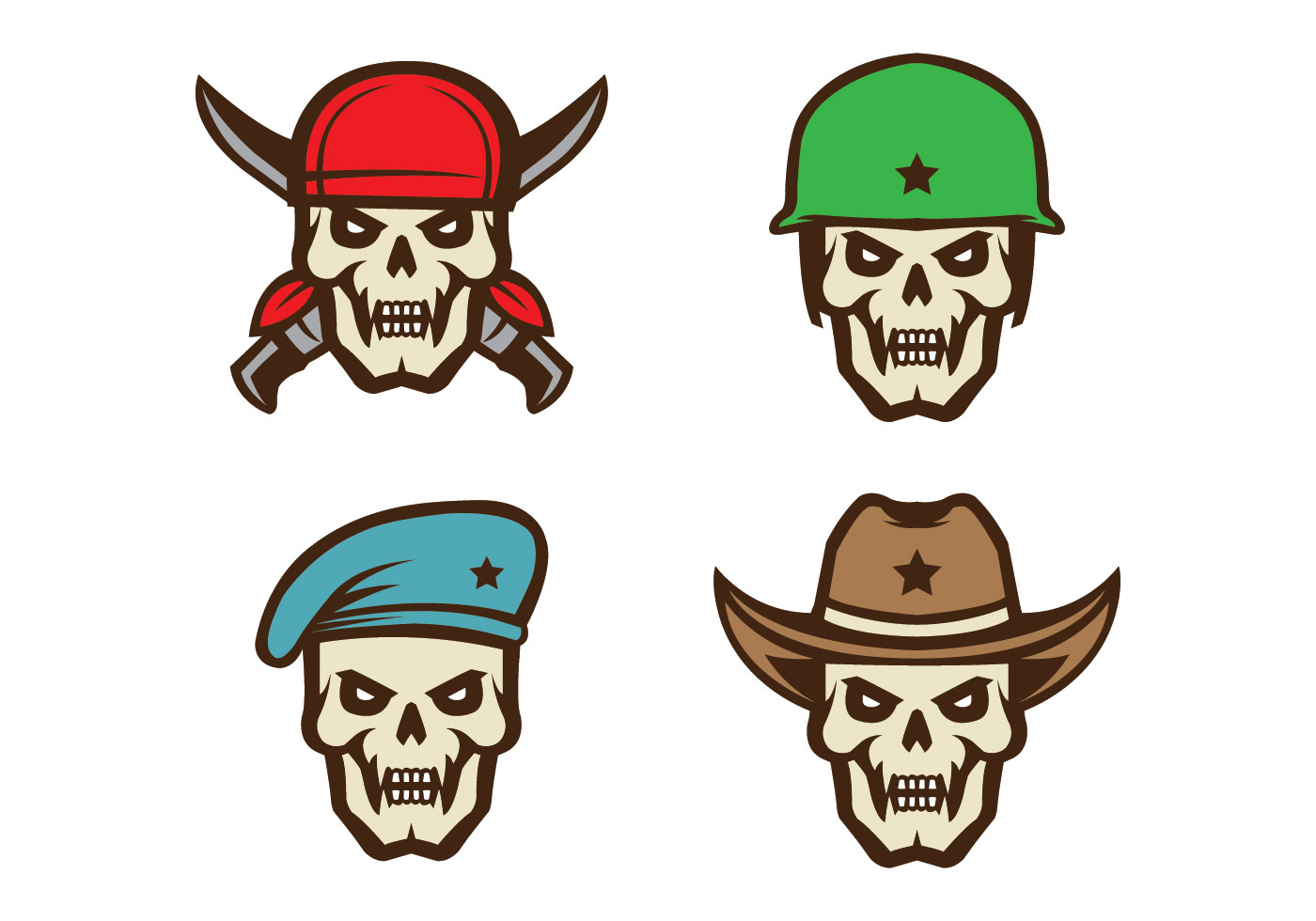 Download Free Skull Vector 133787 - Download Free Vectors, Clipart Graphics & Vector Art