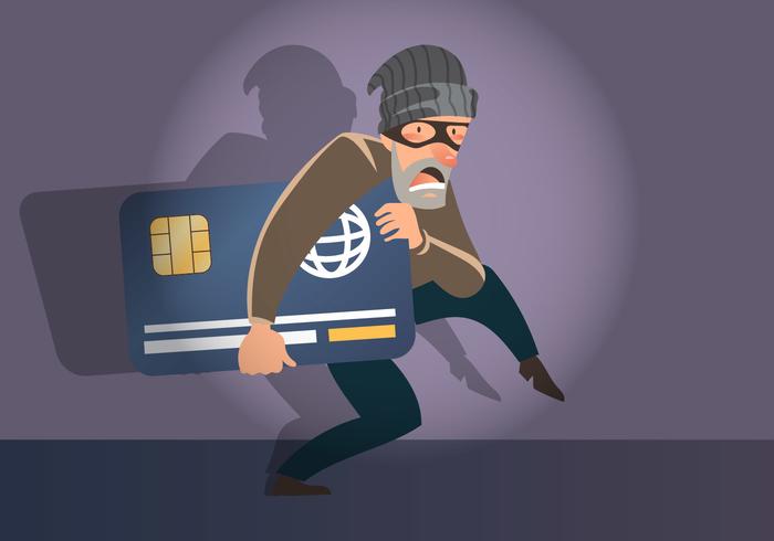 Bank Card Theft vector