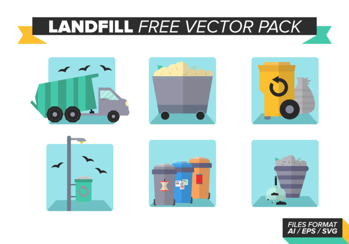 Landfill Free Vector Pack Landfill Free Vector Pack