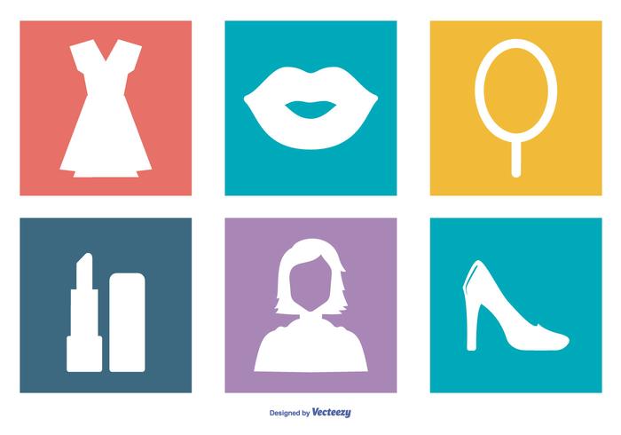 Women Stuff Icon Collection Women Stuff Icon Collection