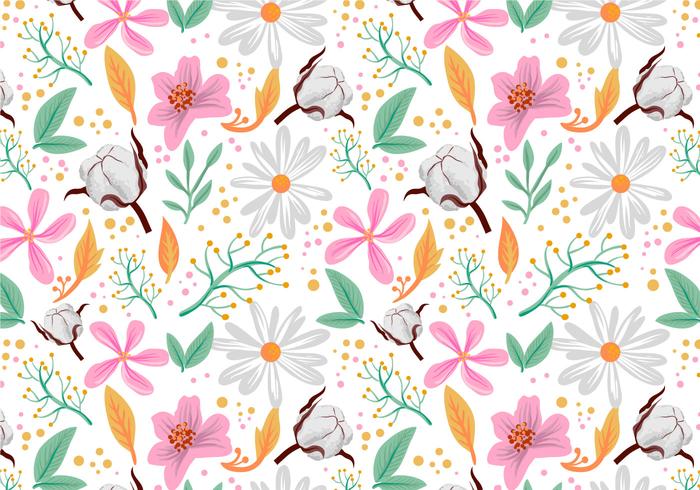 Free Floral Pattern Vectors