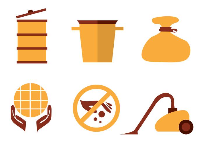 Landfill Vector Set