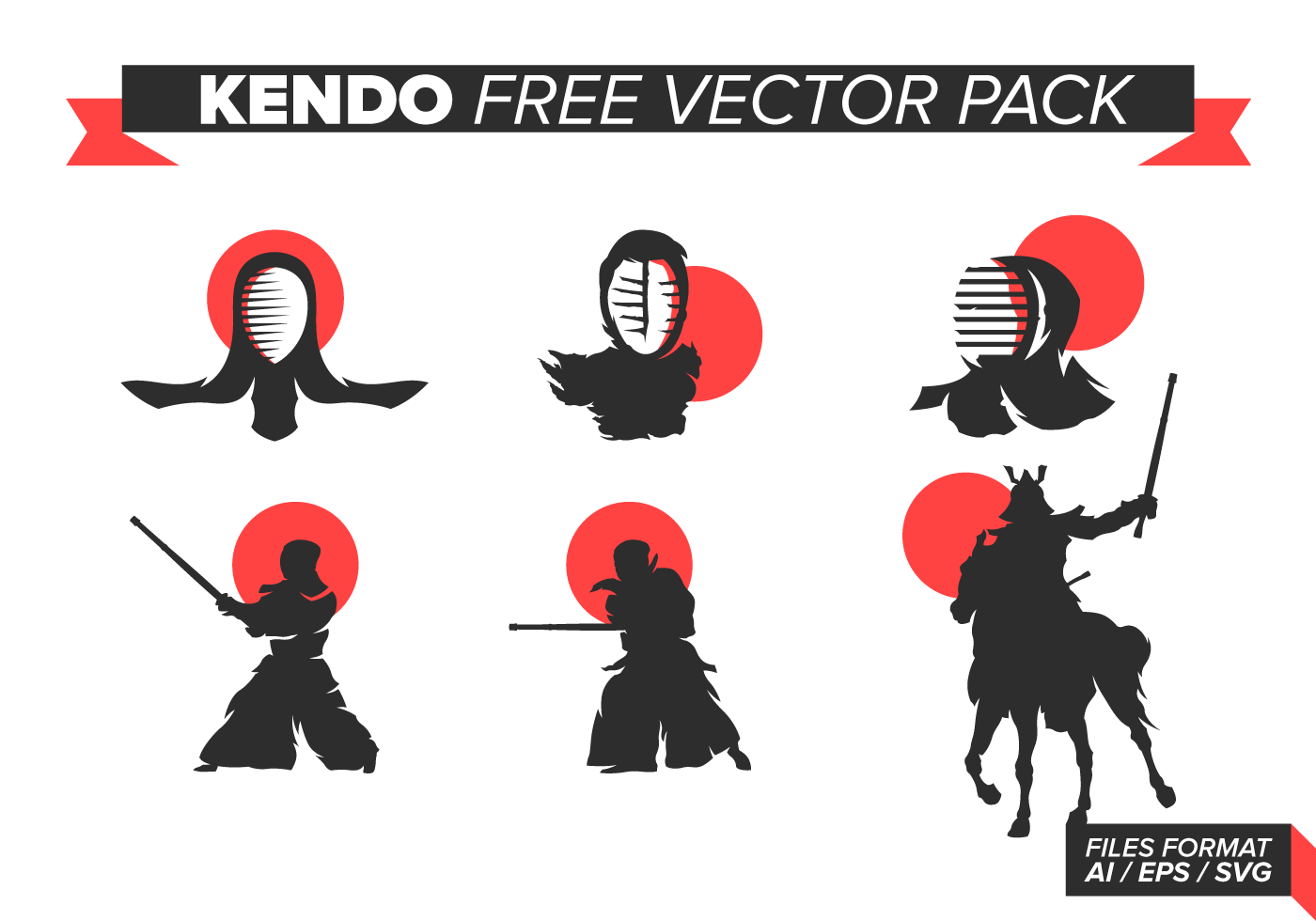 Download Kendo Free Vector Pack - Download Free Vectors, Clipart ...