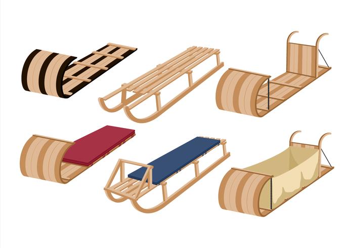 Toboggan Free Vector