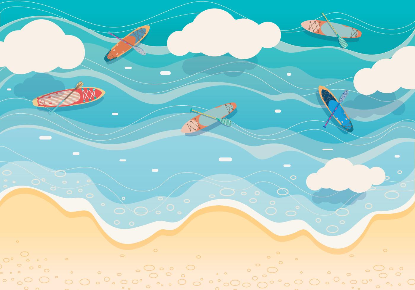 Paddle Background Vector 133980 Vector Art at Vecteezy