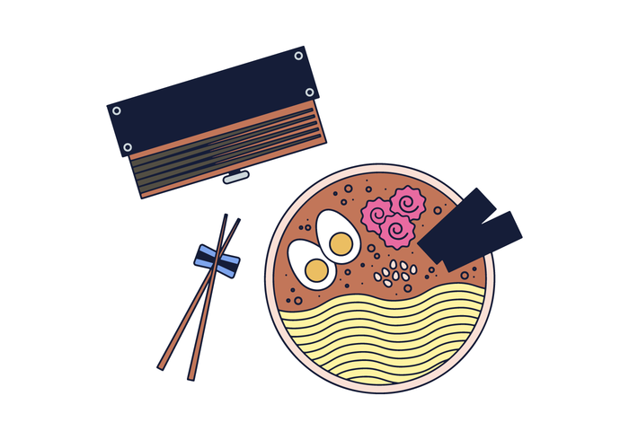 Ramen Vector