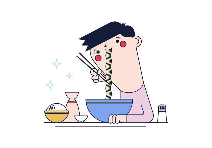 Free Noodles Vector