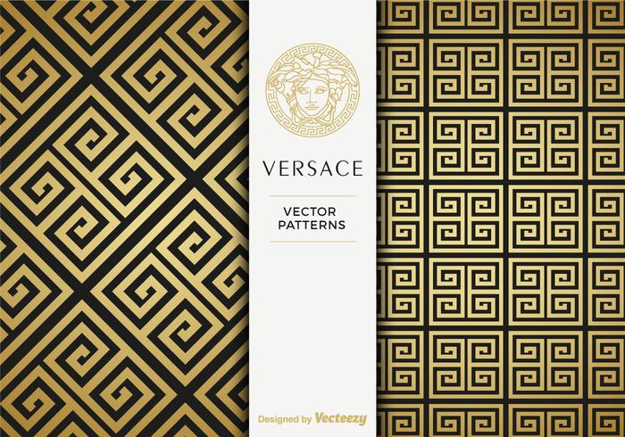 Download Free Versace Golden Vector Patterns - Download Free Vector ...