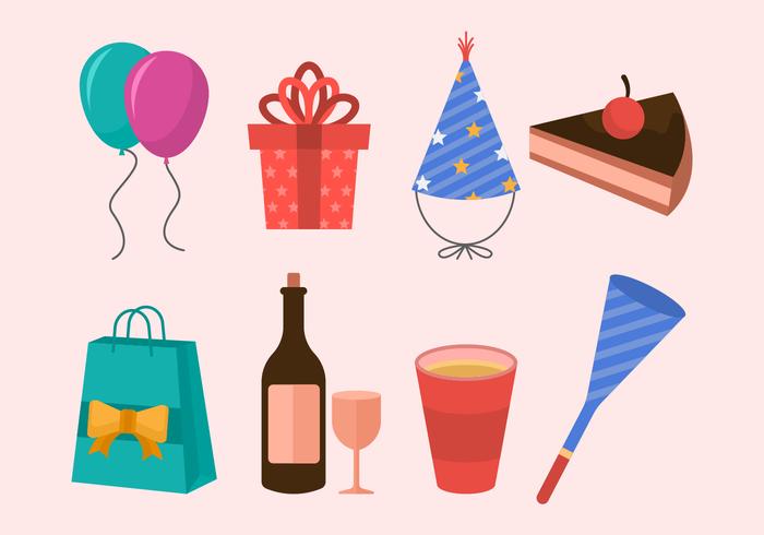 Free Party Icons Vector