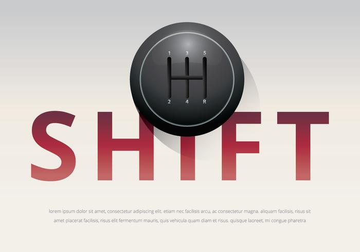 Gear Shift Knob Illustration Template Gear Shift Knob Illustration Template