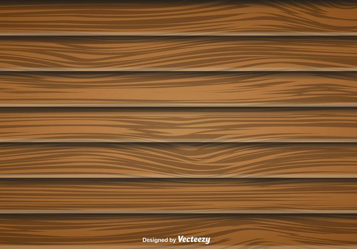 Gran tablones de madera Vector de fondo