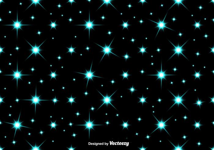 Vector blue stars SEAMLESS PATTERN