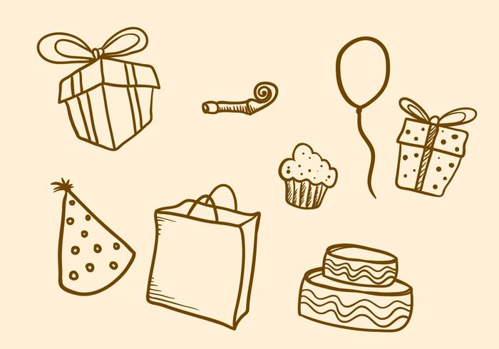 Free Party Favors Vector