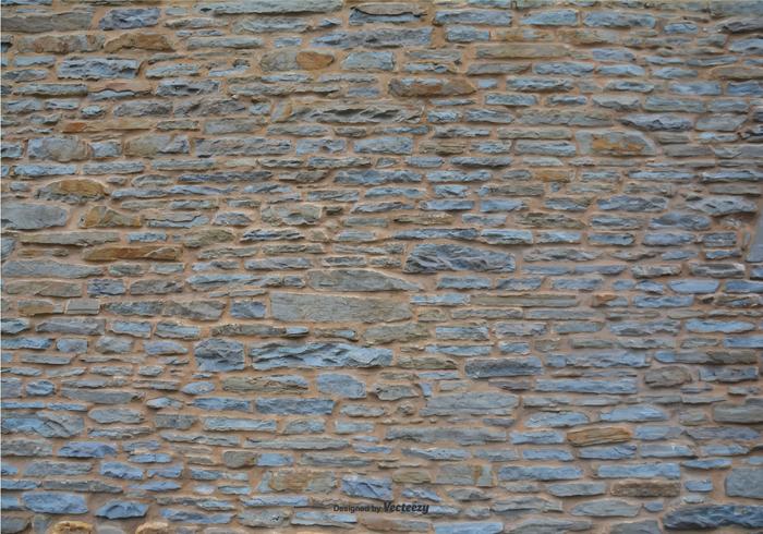 Stone Wall Vector Background