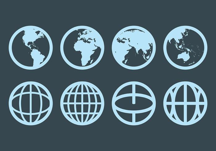 Free Globus Icons Vector