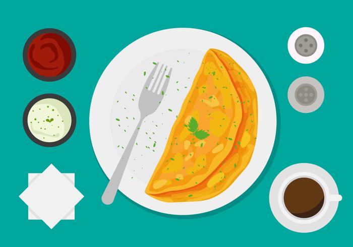 Free Omelet Vector