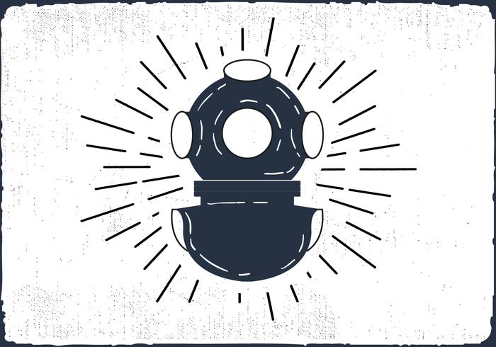 Free Hand Drawn Scuba Background Free Hand Drawn Scuba Background