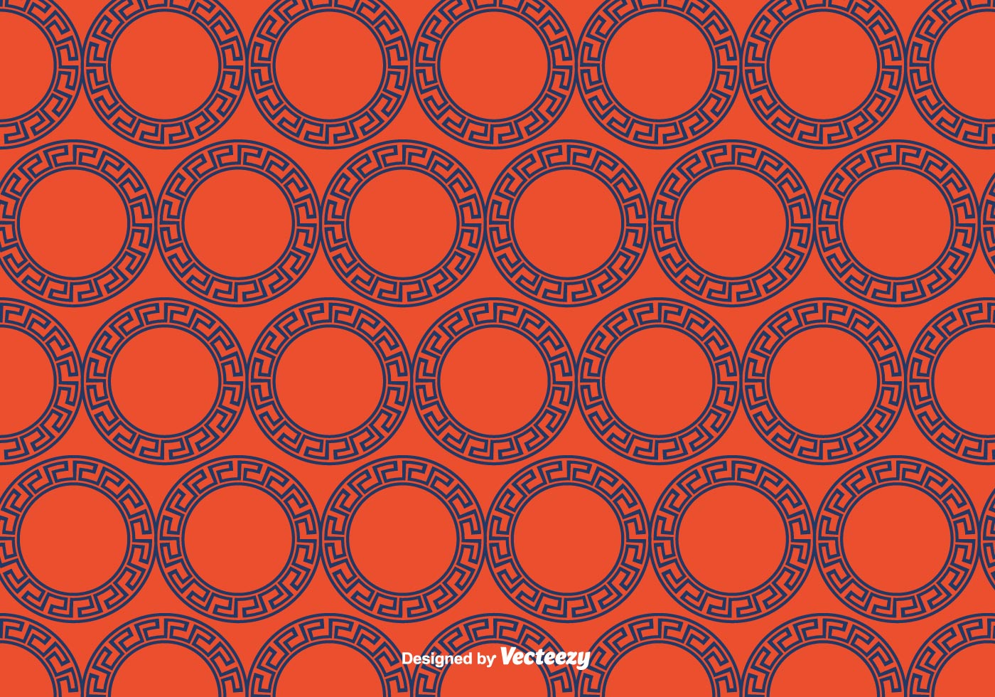 Greek Circular Ornament Pattern 134305 Vector Art at Vecteezy