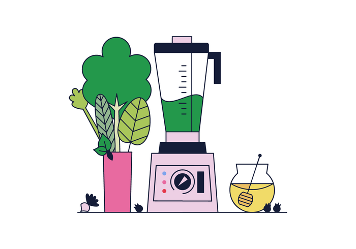 Free Green Juice Vector